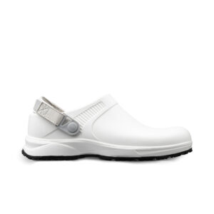 Cruiza Chef-Pro Slip-on Clog White and Black