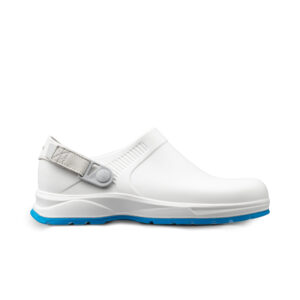 Cruiza Medi-Pro Slip-on Clog White and Blue