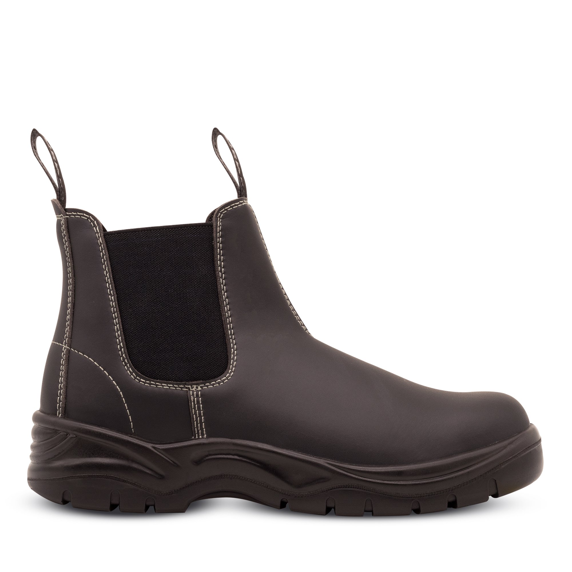 laceless steel toe shoes