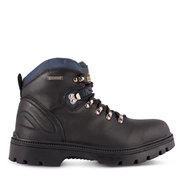boom hiker boot with genuine calf hair