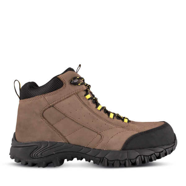 Hi Top Boot Brown - REBEL Safety Gear