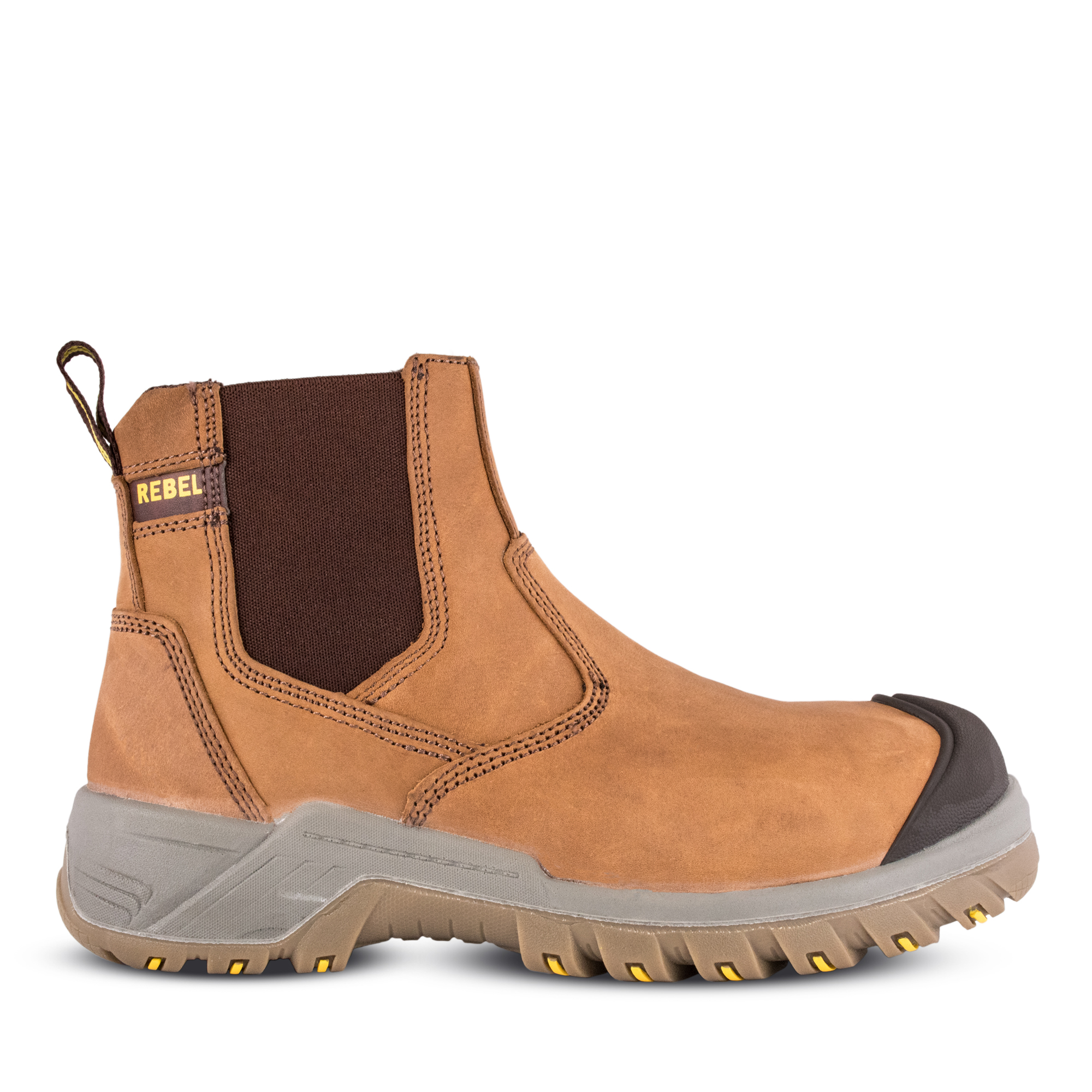 Crazy Horse Boot Tan - REBEL Safety Gear