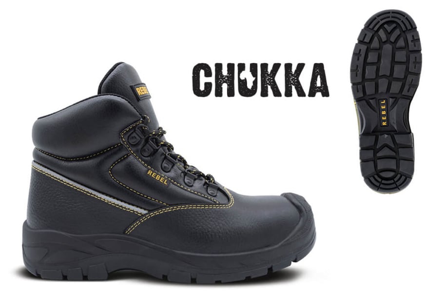 chukka safety boots