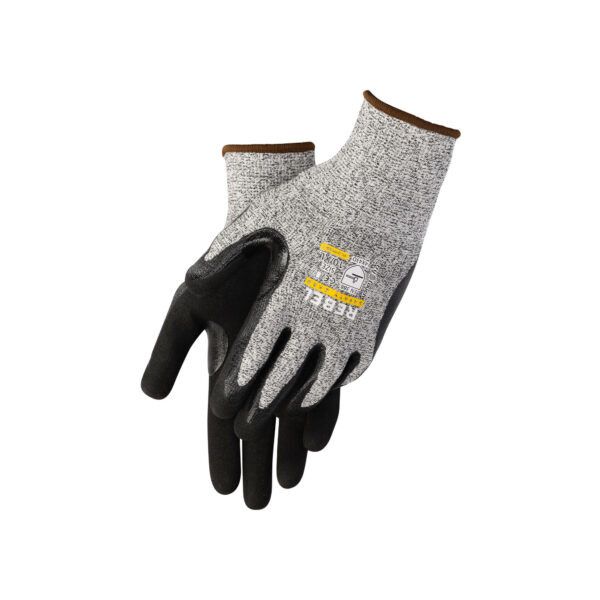 REBEL Tru Touch Cut 5 Nitrile Wrist Gloves - Image 2
