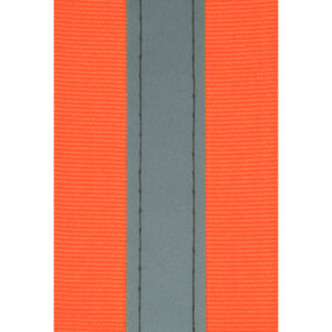 Orange Reflective Tape Stitched_Close-up