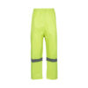 Rubberised Hi Viz Reflective Lime Rainsuit