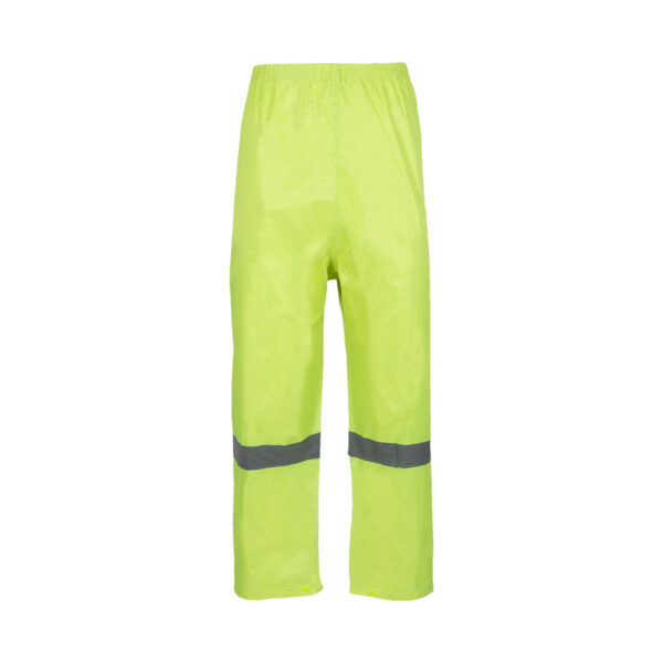 Rubberised Hi Viz Reflective Lime Rainsuit