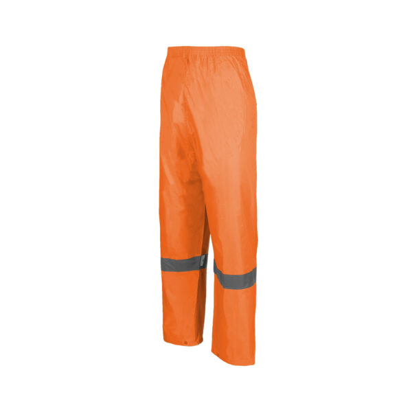 Rubberised Hi Viz Reflective Orange Rainsuit