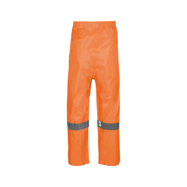 Rubberised Hi Viz Reflective Orange Rainsuit