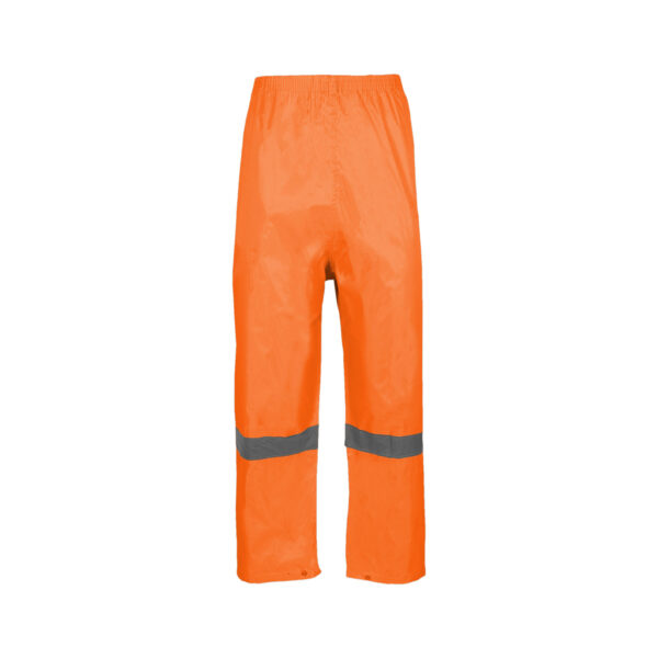 Rubberised Hi Viz Reflective Orange Rainsuit