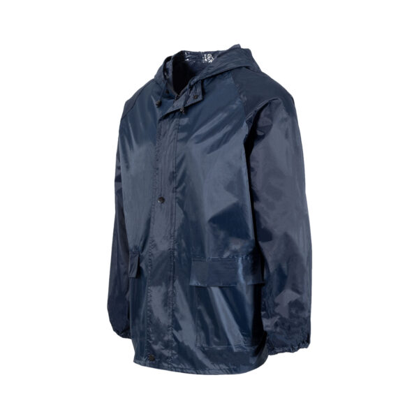 Rubberised Navy Rainsuit