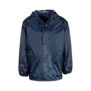 Rubberised Navy Rainsuit