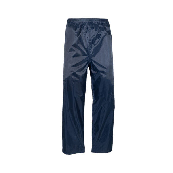 RainSuit_Rubberised Navy_Pants_Front