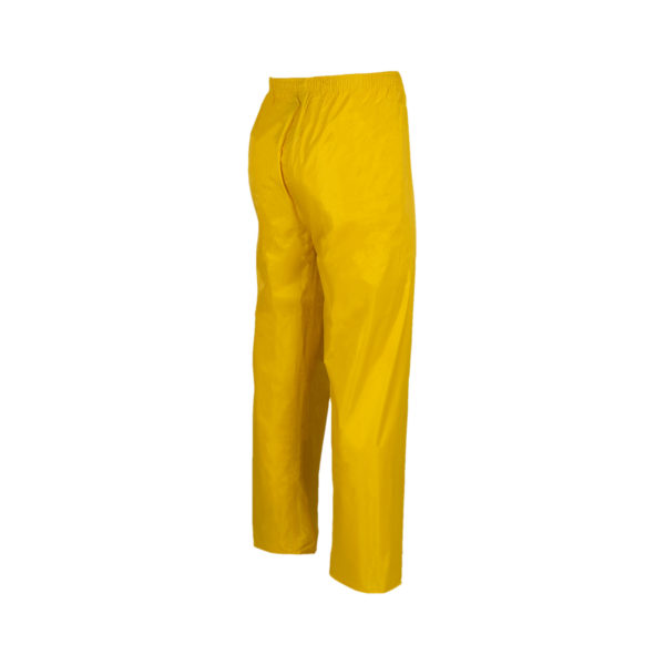 RainSuit_Rubberised Yellow_Pants_45 Back