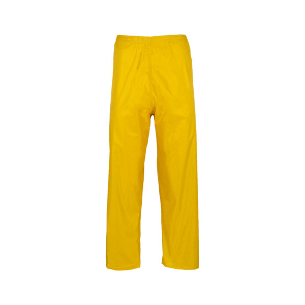 RainSuit_Rubberised Yellow_Pants_Front
