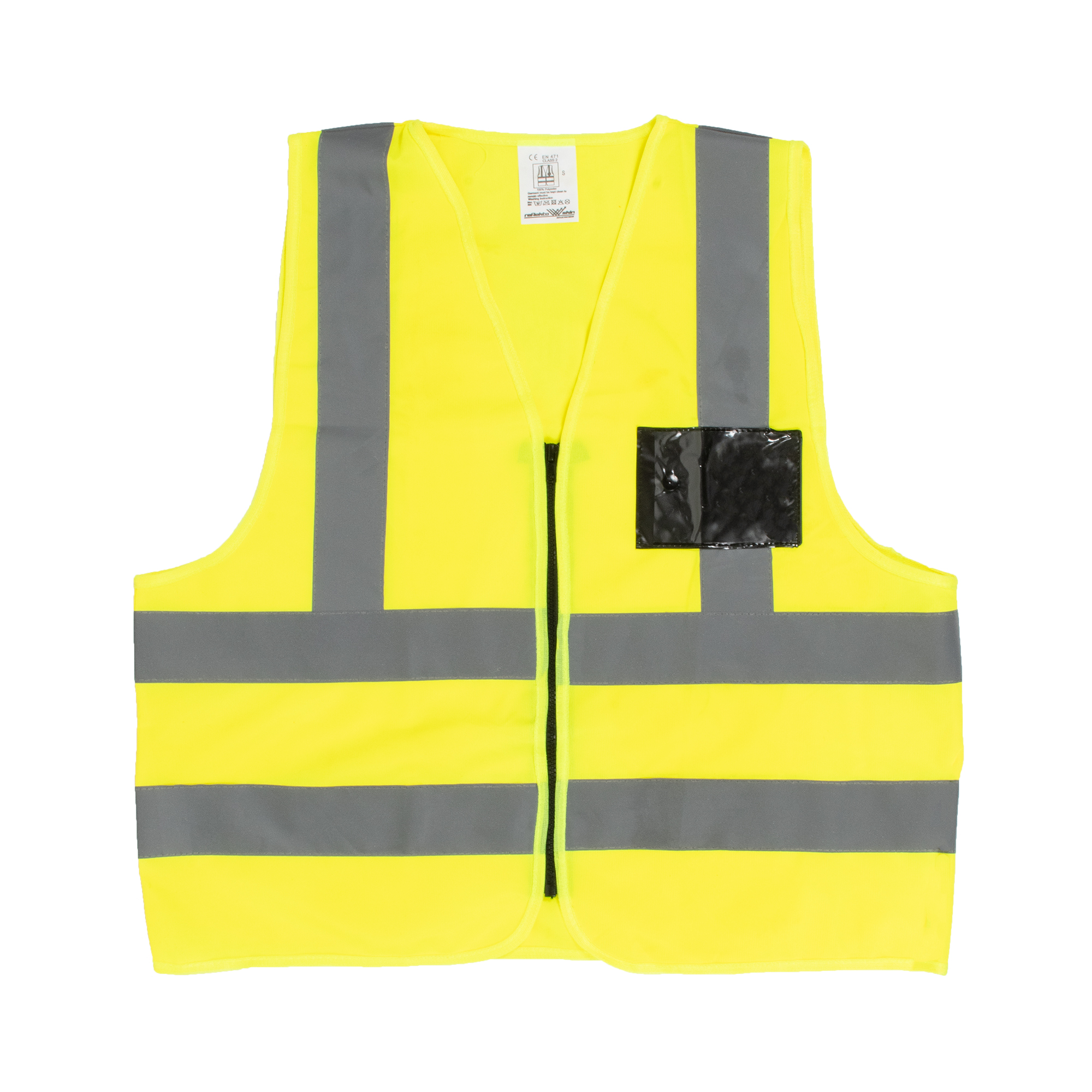 Safetyware  Body Protection SAFETYWARE High Visibility Safety Vest with 2  Horizontal Reflective Stripes