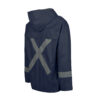 RainSuit_Rubberised Hi Viz Reflective Navy_Pants_Front