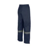 RainSuit_Rubberised Hi Viz Reflective Navy_Pants_Front