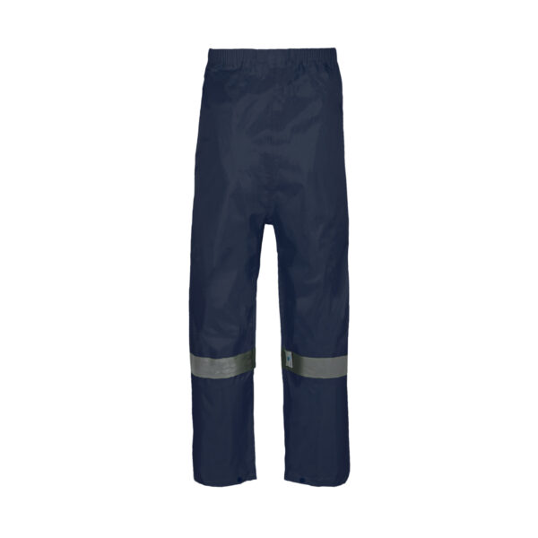 RainSuit_Rubberised Hi Viz Reflective Navy_Pants_Front