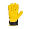 Yellow Lined Welders Superior Wrist Length Gloves
