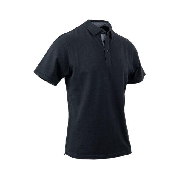 REBEL Work Wear Golf Shirt Black