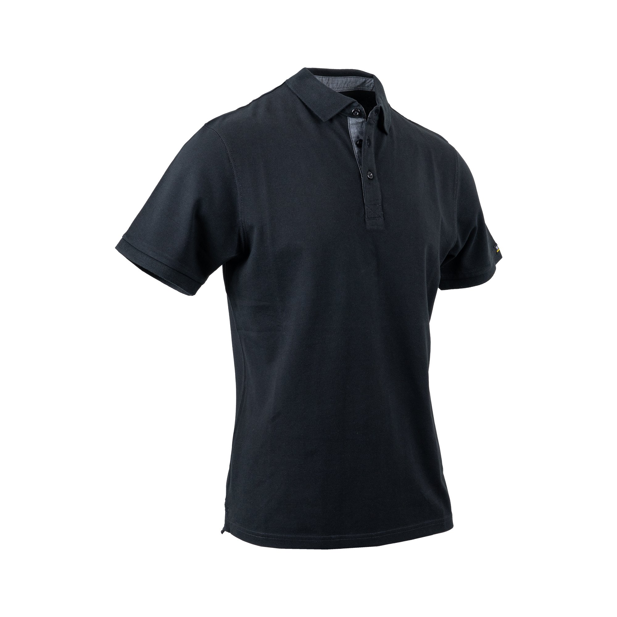 REBEL Work Wear Golf Shirt Black - REBEL Safety Gear