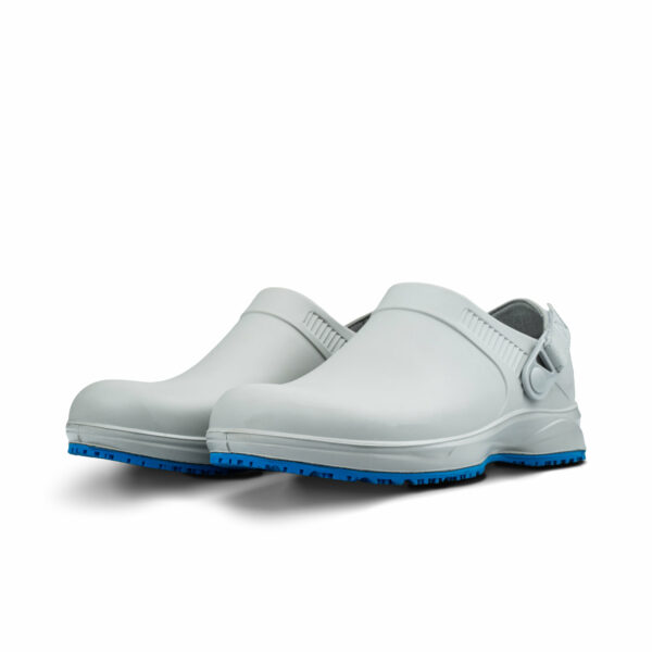 REBEL Cruiza Chef-Pro Slip-on Clog Grey and Blue - Image 3