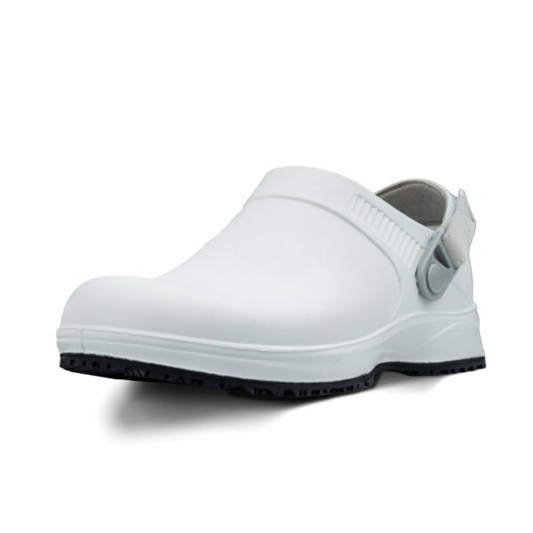 REBEL Cruiza Chef-Pro Slip-on Clog White and Black - Image 5