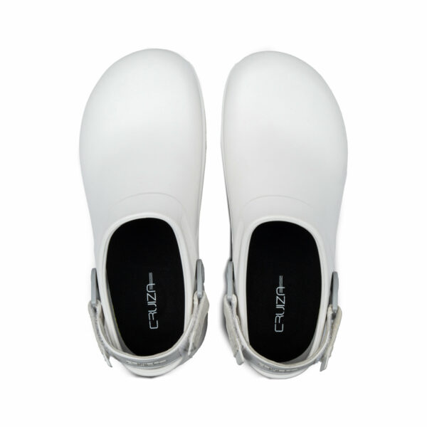 REBEL Cruiza Chef-Pro Slip-on Clog White and Black - Image 6