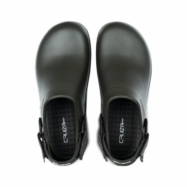 REBEL Cruiza Garden-Pro Slip-on Clog Dark Olive Green - Image 6