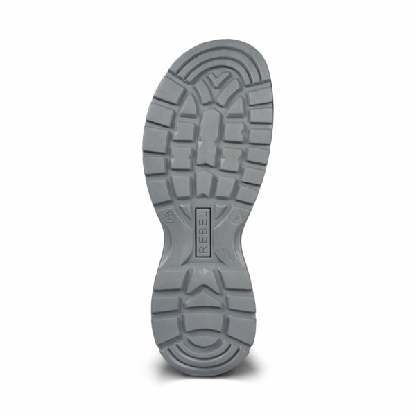 REBEL Cruiza Medi-Pro Slip-on Clog Black and Grey - Image 2