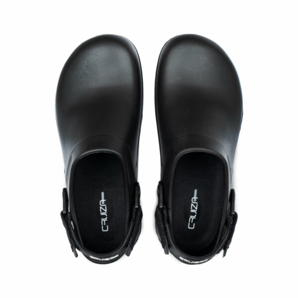 REBEL Cruiza Medi-Pro Slip-on Clog Black and Grey - Image 6