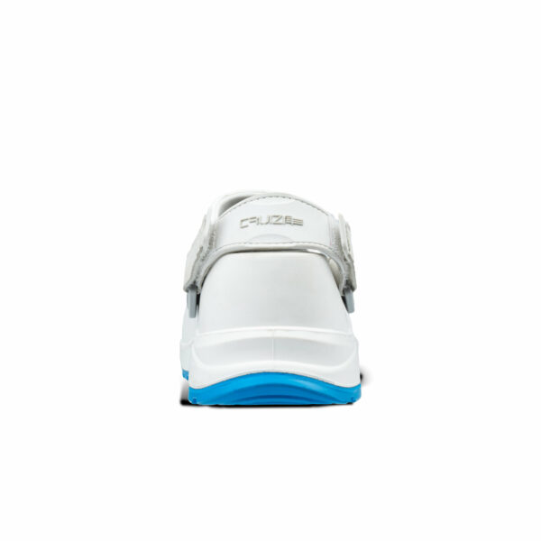 REBEL Cruiza Medi-Pro Slip-on Clog White and Blue - Image 4