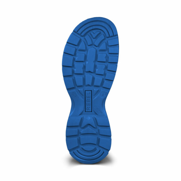 REBEL Cruiza Medi-Pro Slip-on Clog White and Blue - Image 2