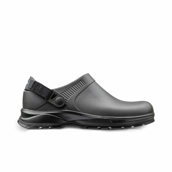 REBEL Cruiza Work-Pro Slip-on Clog Black