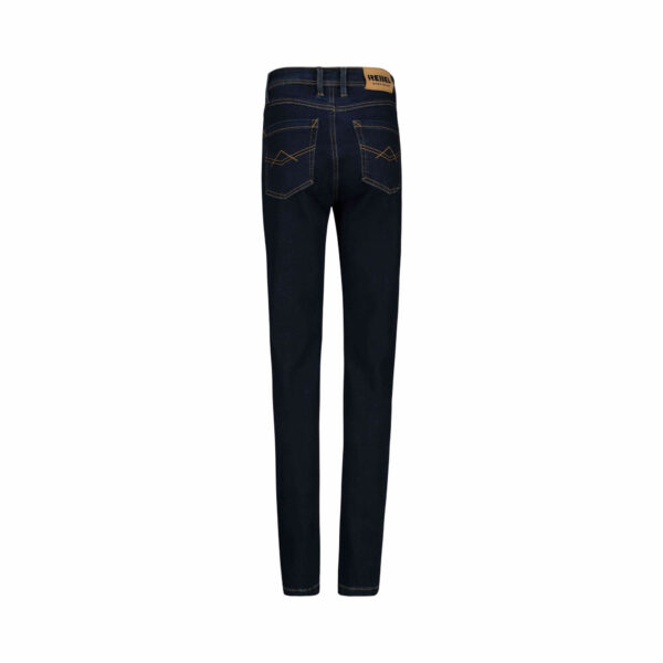 REBEL Ladies Workwear Jeans Dark Blue - Image 2