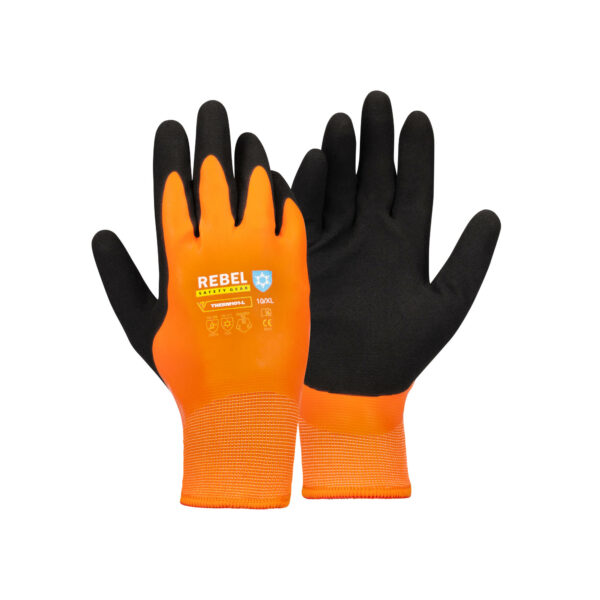 REBEL Thermo Wrist Length Gloves - Image 2