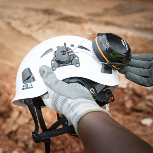 REBEL Ear Gear Earmuffs with Helmet Mounting - Image 6
